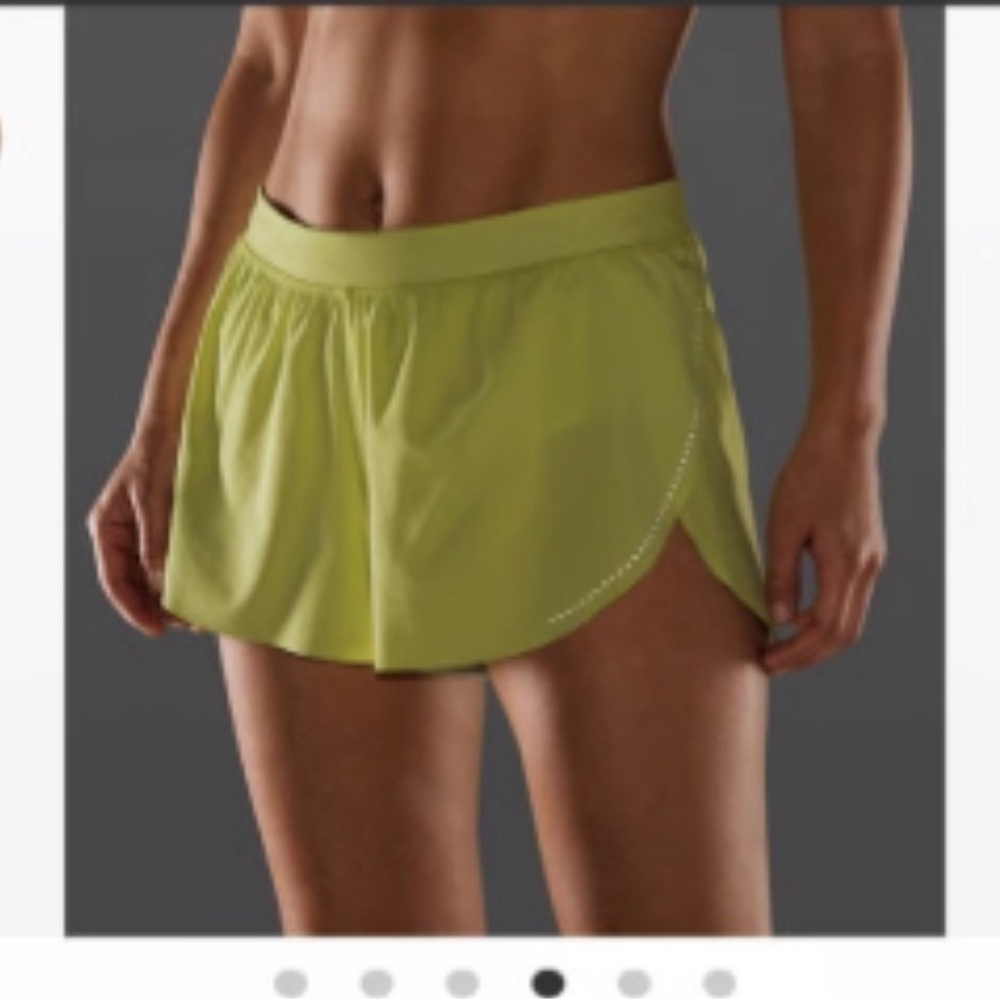 Yellow find your pace shorts size 14